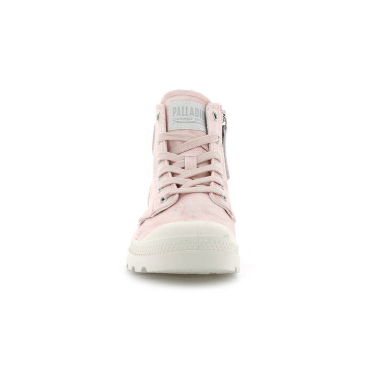 Palladium Pampa Zip Desertwash Laarzen Dames Roze | NL 67AHXEM